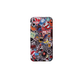 Miền dán skin điện thoại từ iPhone 5/5se đến iPhone 15 pro max -Sticker Bomb Màu