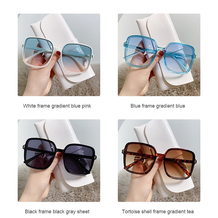 Gradient Thời trang Khung vuông kính mát dành cho nam giới và phụ nữ