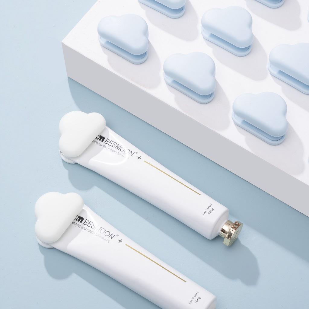 Giá Đựng Kem Đánh Răng Và Bàn Chải Gắn Tường Hình Mây Dễ Thương Không Cần Khoan Lỗ Cho Phòng Tắm | Galihomecook