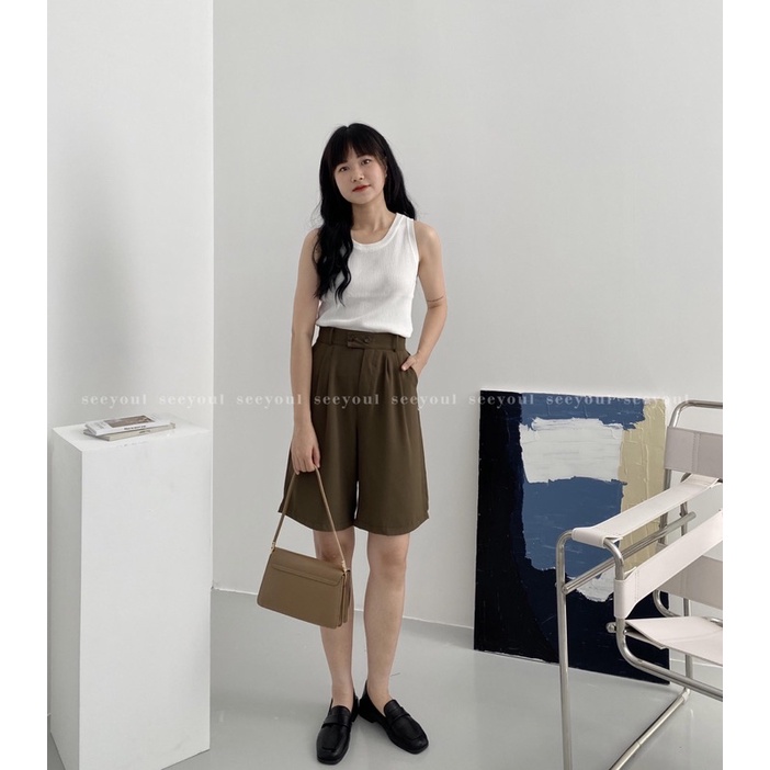 Quần Short Ngố Vải ( Hình Thật)