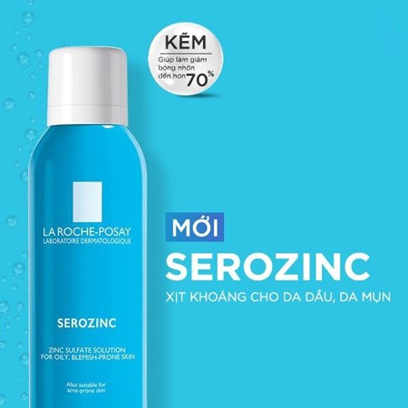 ✅[CHÍNH HÃNG] Nước Xịt Khoáng La Roche-Posay SerozinC 150ml - 300ml - Giúp Làm Sạch Và Dịu Da - Cho Da Dầu Mụn