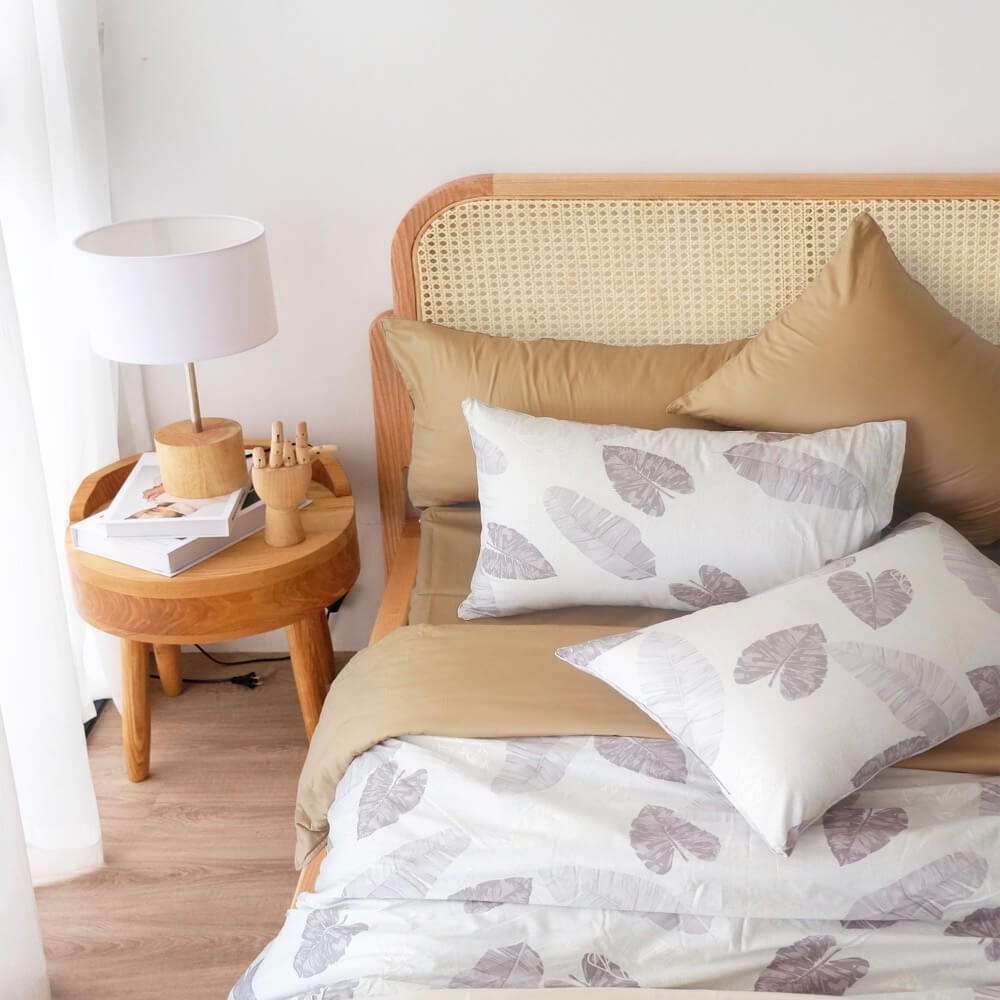 Bộ ga chun Amando Dream DLKC 4 chi tiết 100% cotton thoáng mát đa dạng màu hàng chính hãng Vua Nệm