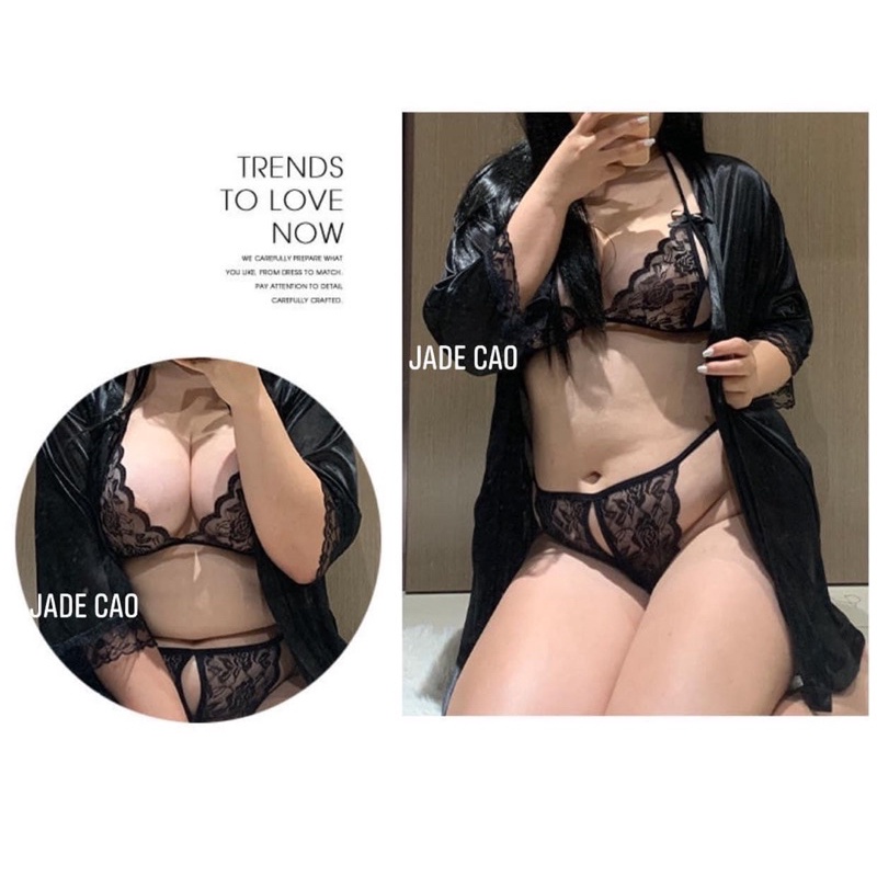 NỘI Y REN HOA XẺ ĐÁY BIG SIZE | BigBuy360 - bigbuy360.vn