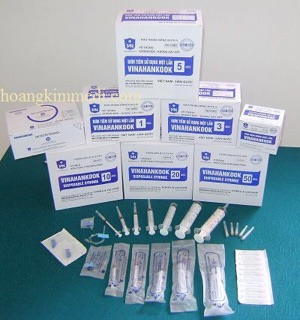 Ống tiêm 1ml 3ml 5ml 10ml 20ml 50ml