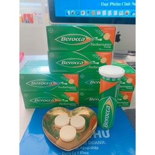 Berocca viên sủi vitamin tổng hợp tuýp 10 viên