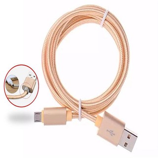 Dây sạc bọc dù ipon, ss dài 2,5- 3m