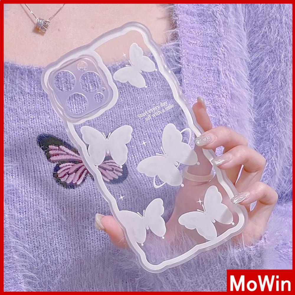 Ốp điện thoại silicon dẻo họa tiết bướm thích hợp cho iPhone 13 Pro Max iPhone 12 Pro Max iPhone 11 iPhone 7 Plus