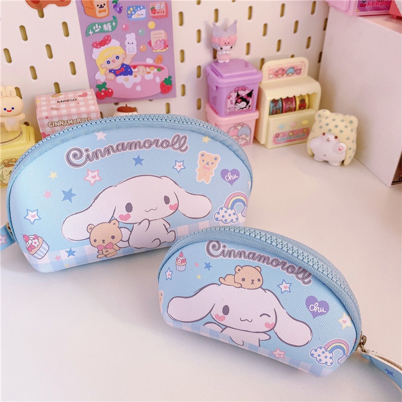 Bộ 2 Túi Đựng Mỹ Phẩm Hình Chú Chó Nhỏ Xinh Kiểu Nhật Bản | BigBuy360 - bigbuy360.vn