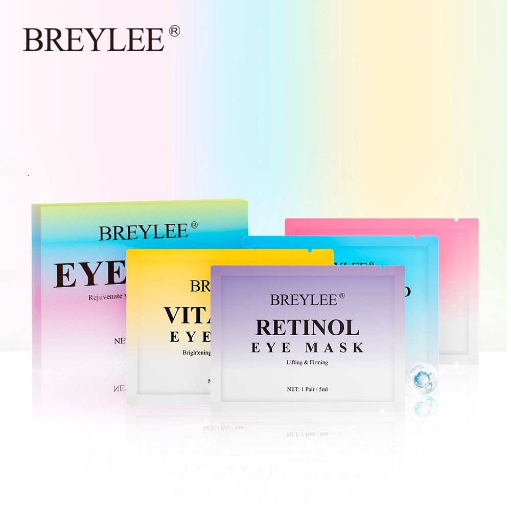 (Hàng Mới Về) Set 8 Cặp Mặt Nạ Mắt Breylee 5ml Dưỡng Ẩm Chống Nếp Nhăn Giảm Mệt Mỏi