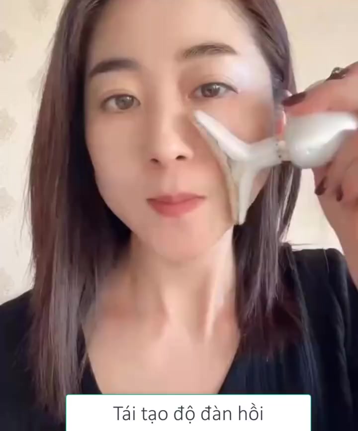 Máy massage nâng cơ mặt ,  mát xa mặt cổ HIH, Máy mát xa cổ mặt cằm xóa nếp nhăn, giảm nọng cằm dùng pin | BigBuy360 - bigbuy360.vn