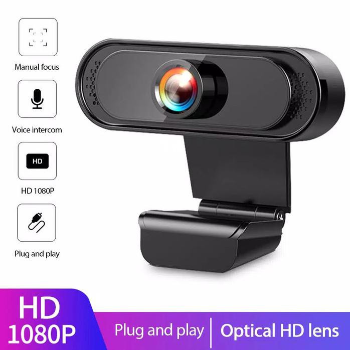 Webcam Full Hd 1080p Hỗ Trợ Quay Video Youtube Obs Zoom 1080