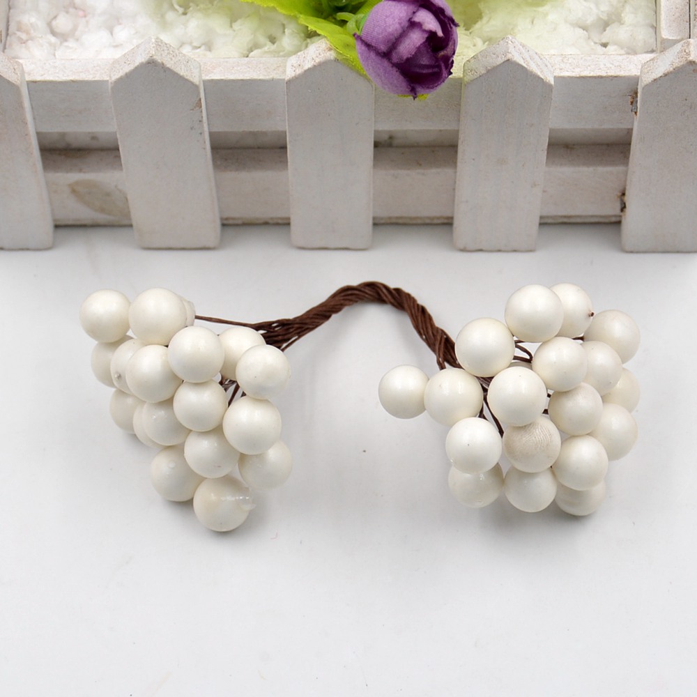 Bó Quả Cherry Giả Mini Trang Trí Tiệc Cưới