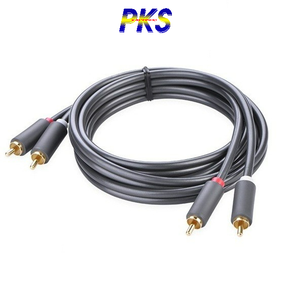 Dây cáp AV 2 đầu RCA dài 1.5M Ugreen 10517