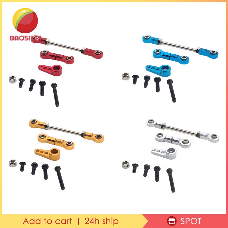 Thanh kéo bánh lái 1/28 cho xe điều khiển từ xa Wltoys K969 K979 Wltoys K989 và phụ kiện