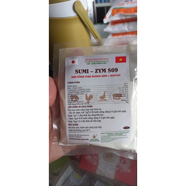 MEN SỐNG CHỊU KHÁNG SINH, GÓI 100GR, NHẬT BẢN
