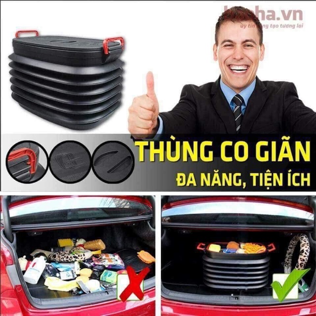 Thùng đựng đồ co dãn tiện ích cho ô tô