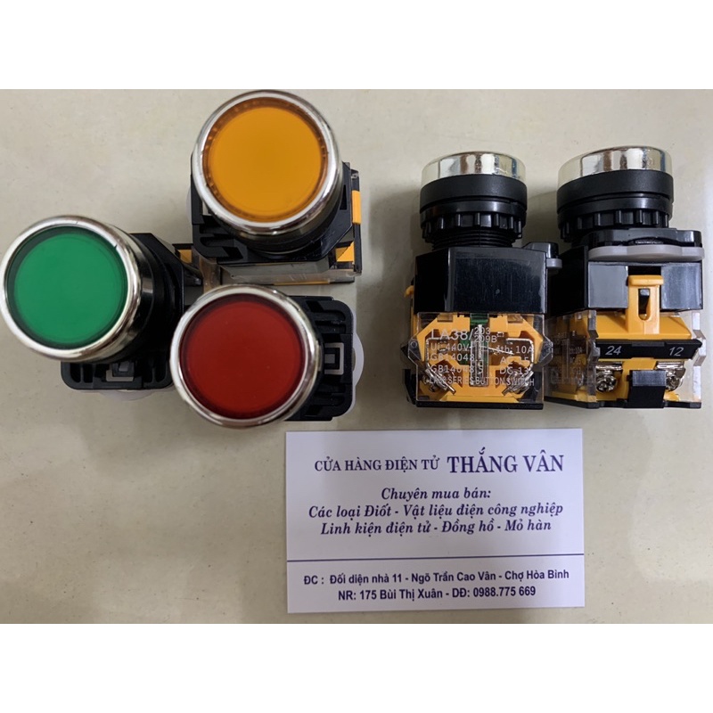 [Nút] Nút nhấn CML LA38 - ( 1 chiếc)