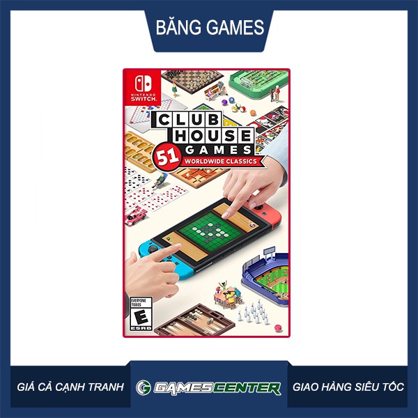 Băng game Nintendo Switch Clubhouse Games 51 Worldwide Classics