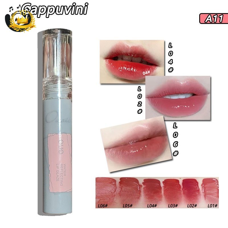 Son Môi Cappuvini Dưỡng Ẩm Chống Thấm Nước Không Dính Cốc Không Phai Màu Không Dính Cốc Khi Uống Nước