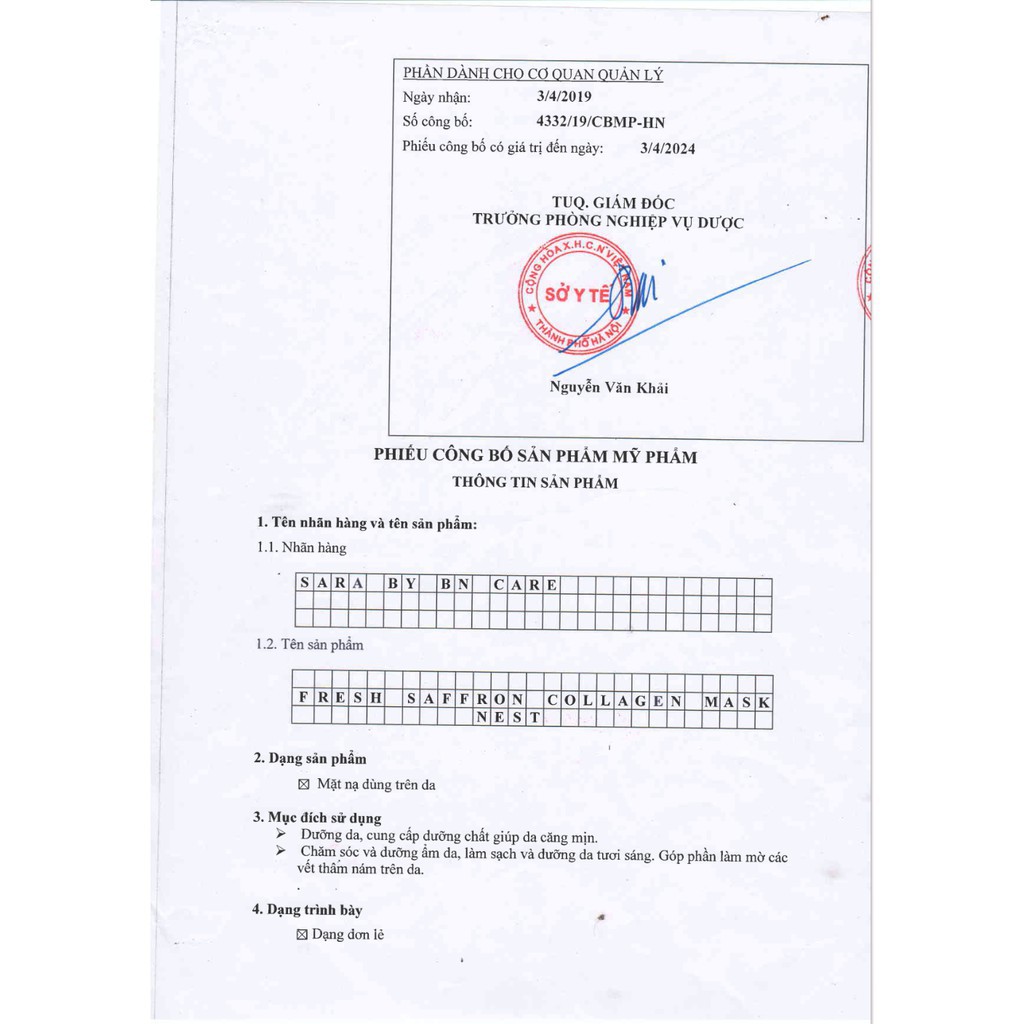 Mặt Nạ Ngủ 💝  💝 Mặt Nạ Tổ Yến Tươi Collagen - Nghệ Tây Tươi | Thế Giới Skin Care