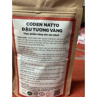 Coden Natto đậu tương vàng