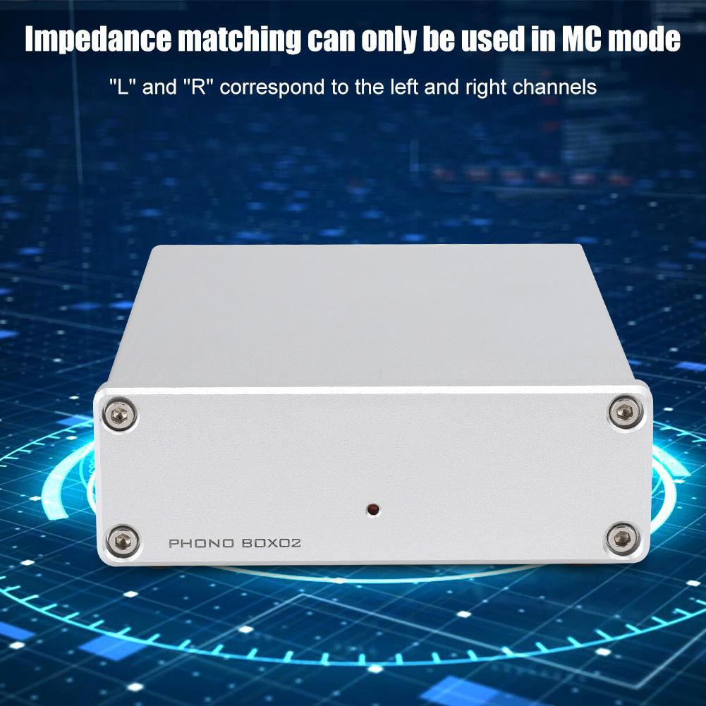 Phono box X2 dành cho mâm than vinyl LP bản nâng cấp Kim MM/MC chất âm sáng đều 3 giải , không gây ù xì tiếng mộc