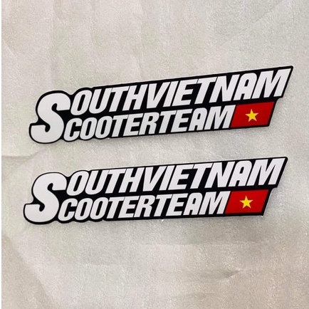 Tem Dán SouthVietNam Trang Trí Cho Tất Cả Các Dòng Xe