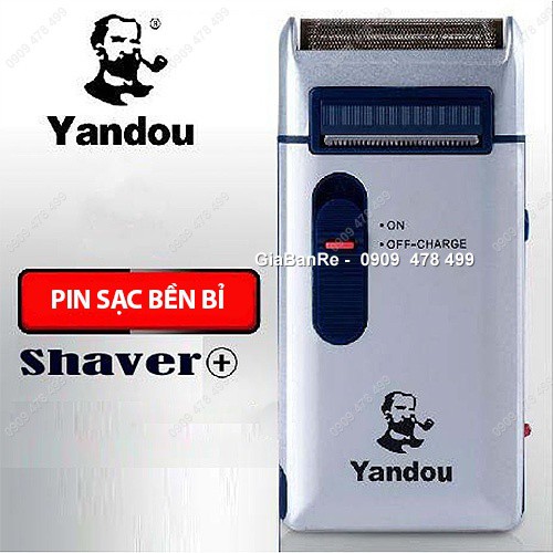 Máy Cạo Râu Yandou Pin Sạc Kèm Bao Da Sang Trọng - 3124