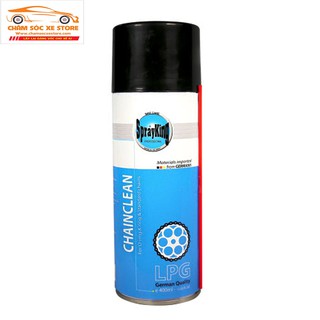 Chai xịt vệ sinh sên Sprayking Chainclean 400ml