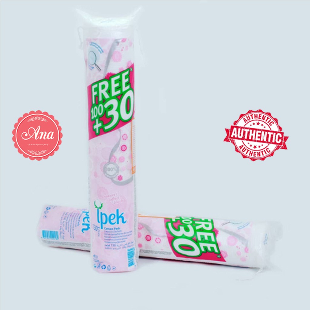 [Chính Hãng] Bông Tẩy Trang Ipek Thổ Nhĩ Kì 130 Miếng