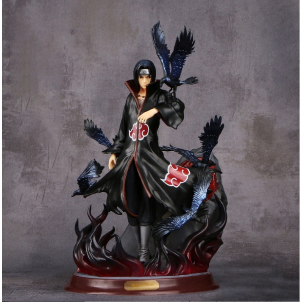 Mô hình Naruto Uchiha Itachi, Bộ mô hình tượng tĩnh nhân vật anime cao 29cm chất liệu nhựa PVC cao cấp