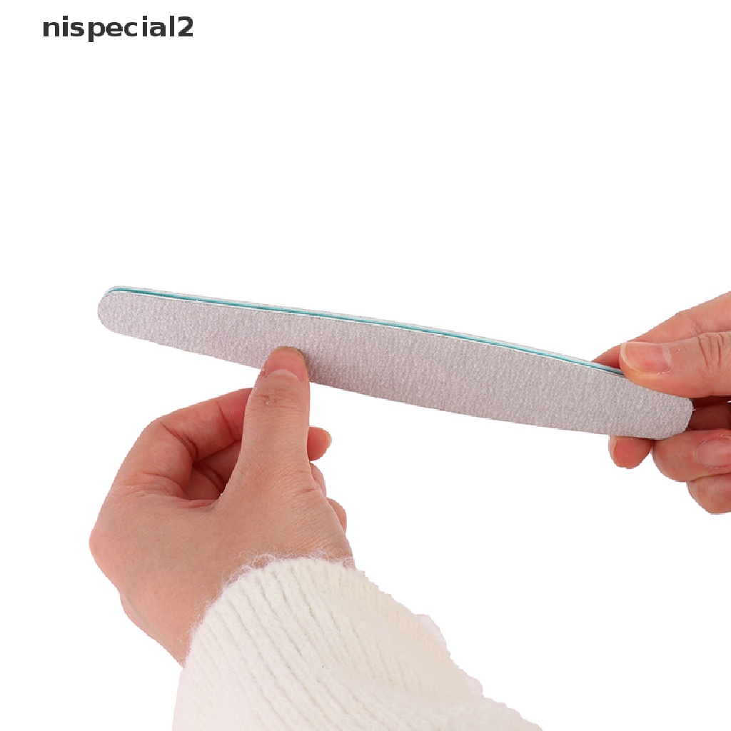 [nispecial2] 1Pcs Diamond Nail File Blocks Sponge Nail Polish Buffing Sanding Buffer Files [new]