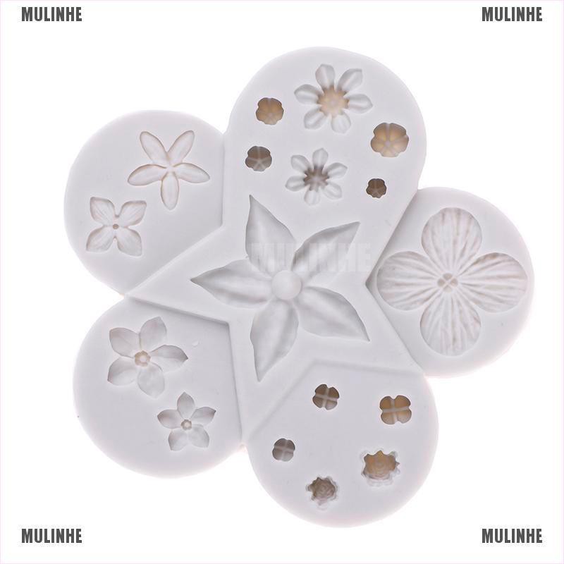 Khuôn silicone Tạo Hình Hoa Trang Trí Bánh