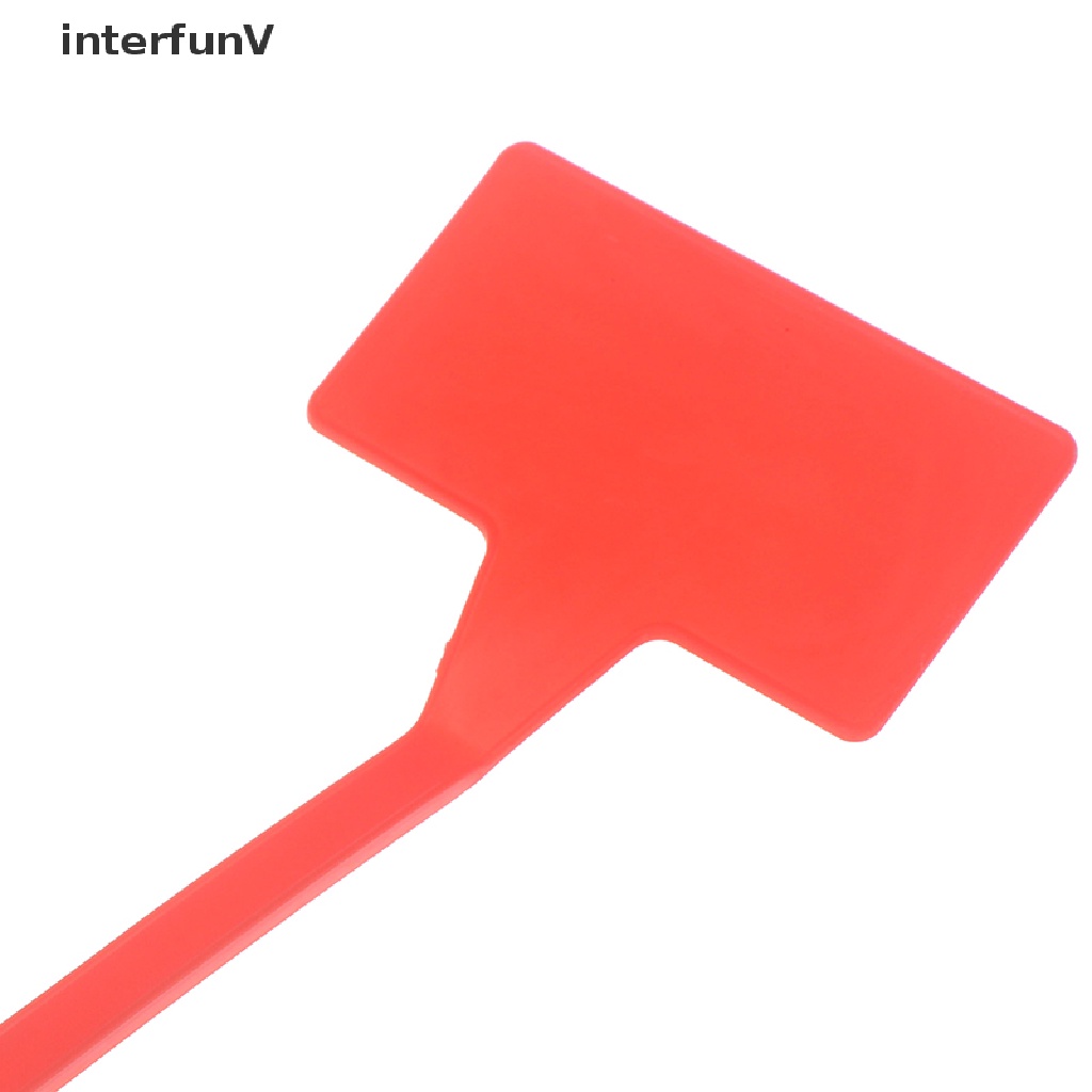 Set 5 Thẻ Nhựa 30cm Ghi Tên Cây Trồng Hình Chữ T Tiện Dụng