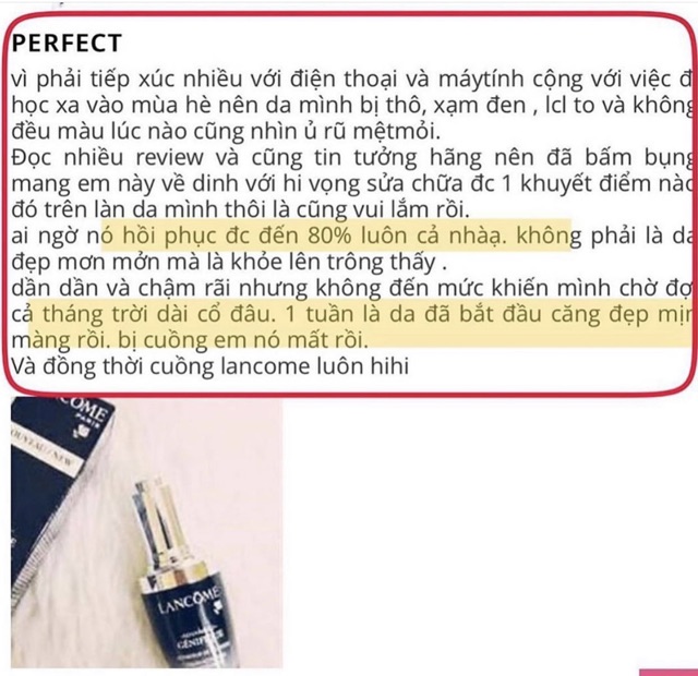 [BILL US] Serum Trẻ Hoá Làn Da _ LANCOME ADVANCED GENIFIQUE YOUTH ACTIVATING CONCENTRATE _30ml, 100ml