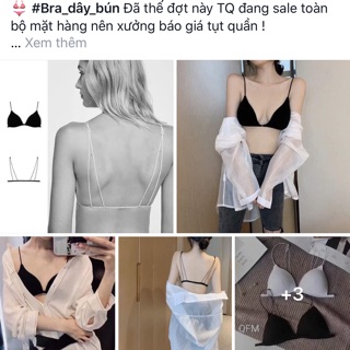 Sét cặp Bra dây bún siêu HOT hit