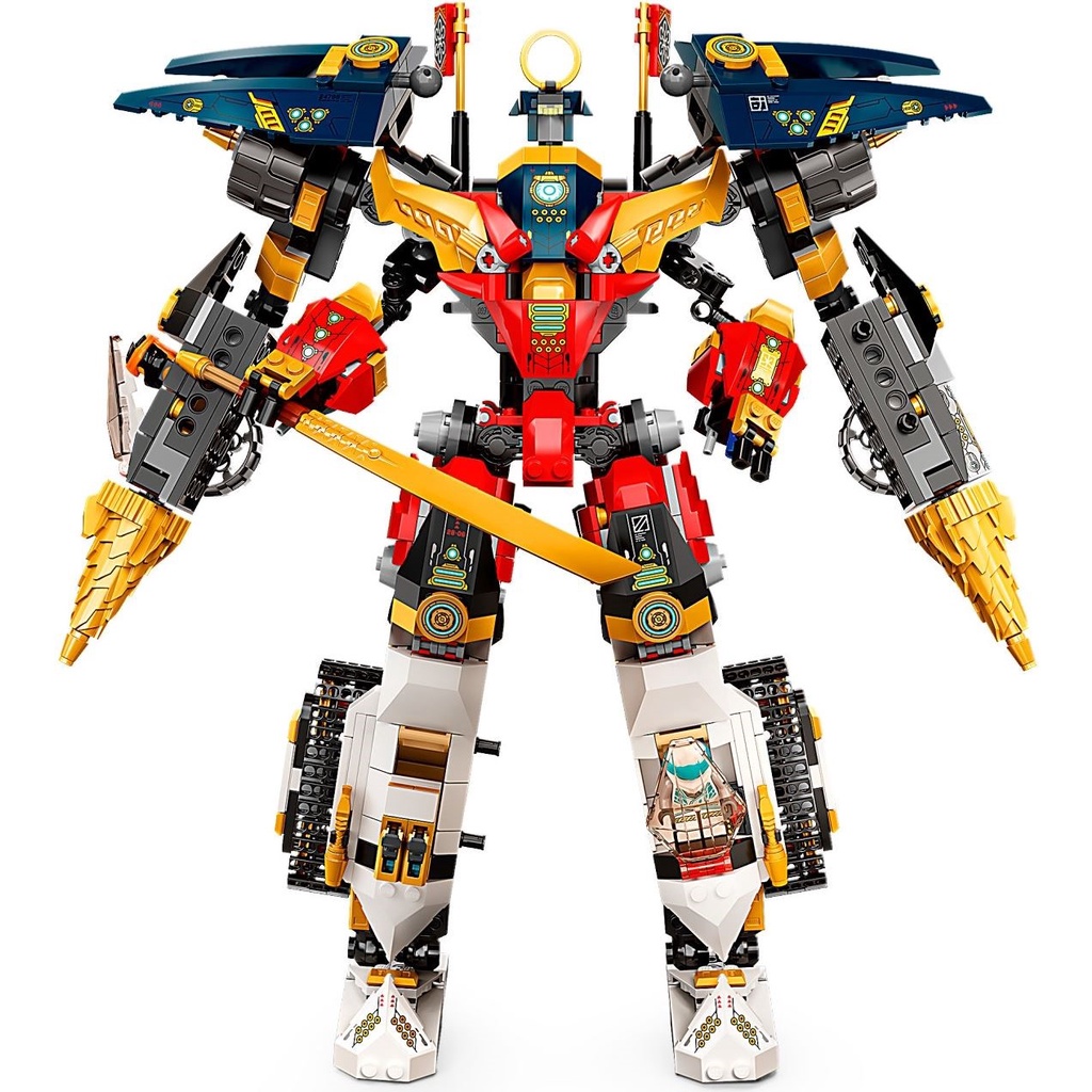 71765 Đồ chơi lắp ráp Iego NINJAGO Ninja Ultra Combo Mech - Chiến giáp dũng mãnh
