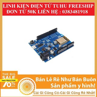Kít arduino wifi esp8266 wemos d1