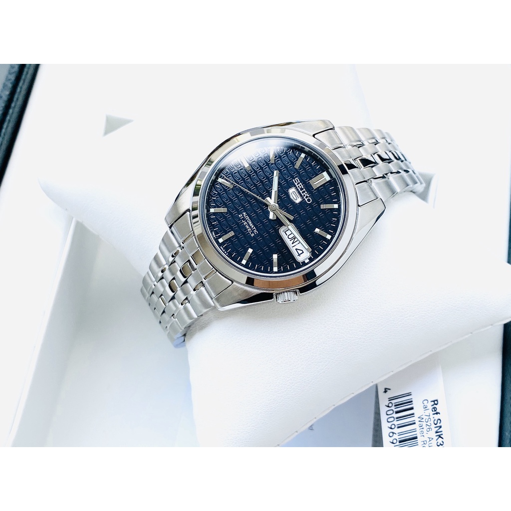 Đồng hồ nam dây thép Seiko Automatic SNK357K1
