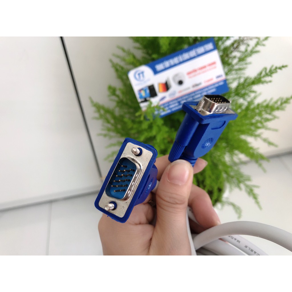 Cáp vga Trắng 3m-5m-10m_15M_20M_30M