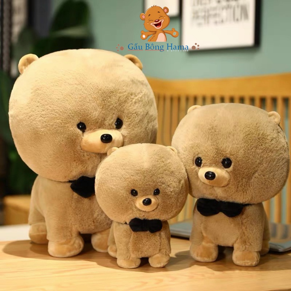 Gấu Bông Chó Bull Qùa Tặng Cho Bé Cao Cấp Hama