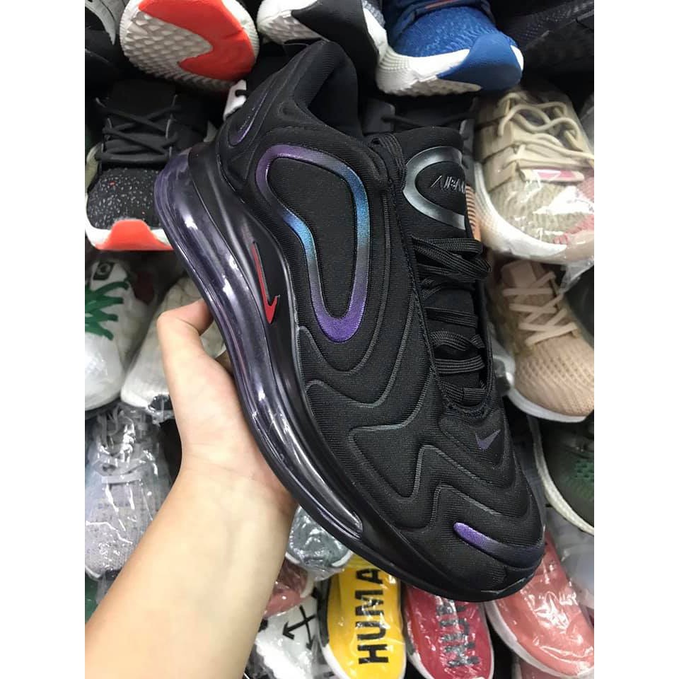 Giay thể thao AIR MAX 720 full đen logo đỏ