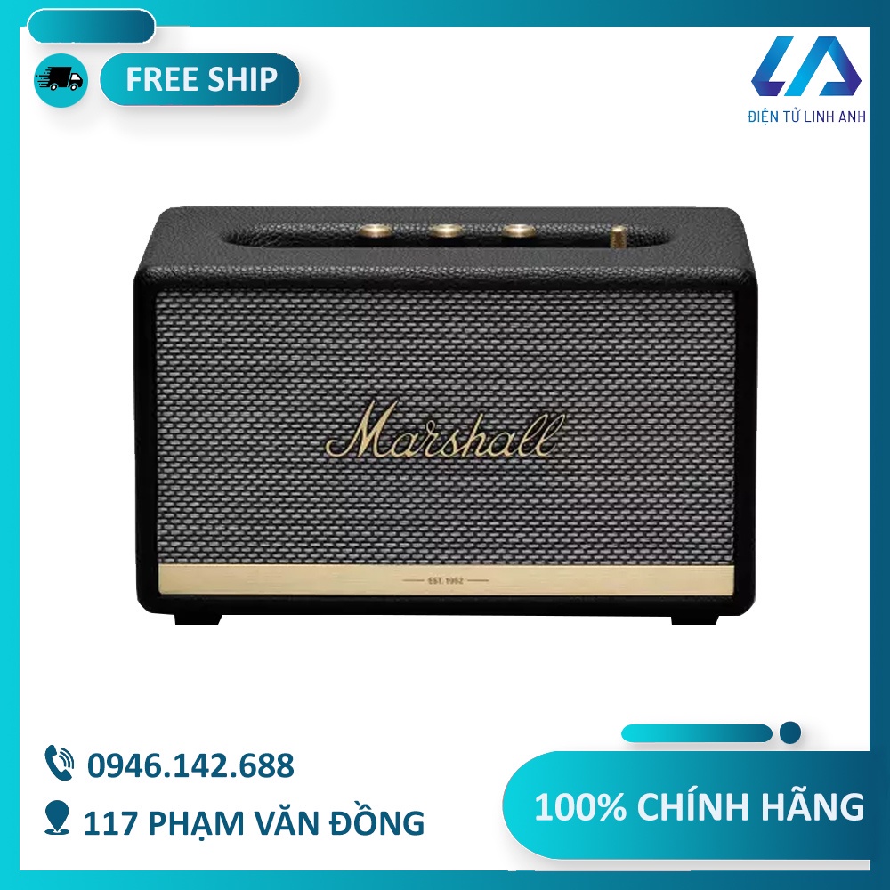 Loa Marshall Acton II - Hàng chính hãng bảo hành 12 tháng
