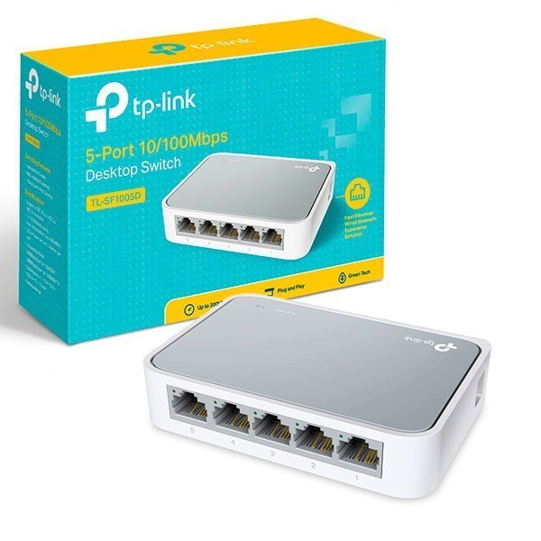 Bộ chia mạng Switch TP-Link 5 cổng hoặc 8 cổng (Model SF1005D hoặc SF1008D) LAN 10/100MMbps