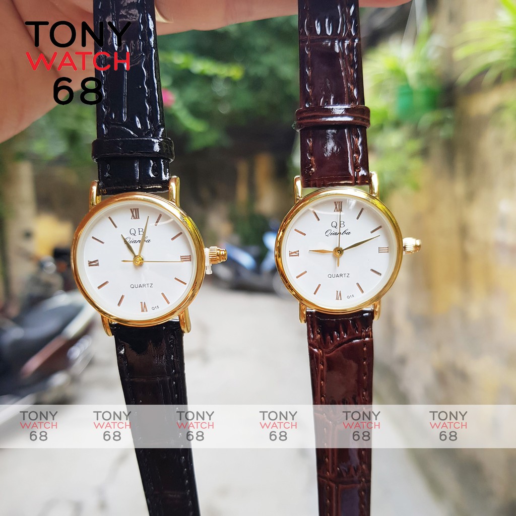 Đồng hồ nữ chính hãng QB dây da đeo tay chống nước thời trang giá rẻ | BigBuy360 - bigbuy360.vn