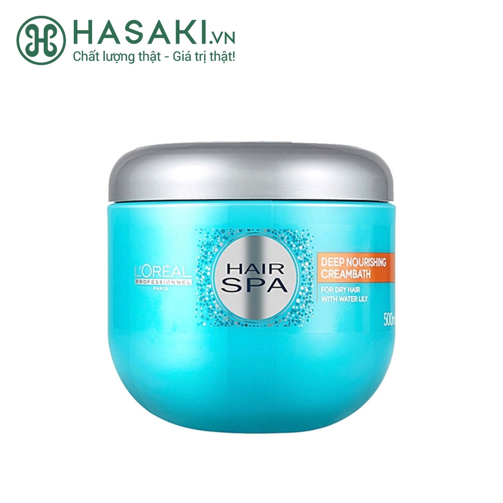 Dầu Hấp L'Oréal Professionnel Chăm Sóc Tóc Thư Giãn Hair Spa Deep Nourishing Creambath 500ml