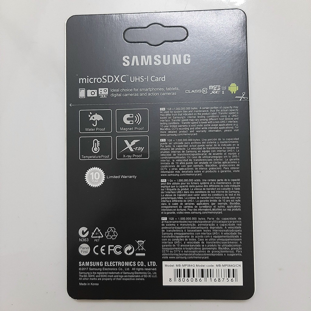 Nơi▤Thẻ nhớ MicroSDHC Samsung Evo Plus 32GB UHS-I U1 95MB/s