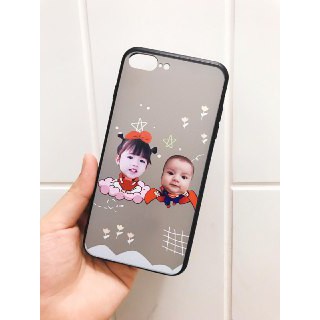 Ốp samsung in theo yêu cầu- Mẫu chibi đôi cho các bé OP8_ Medaudaushop [ Kèm ảnh thật]