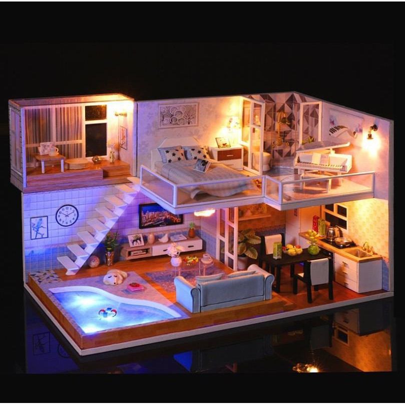 Mô hình nhà DIY Doll House M016