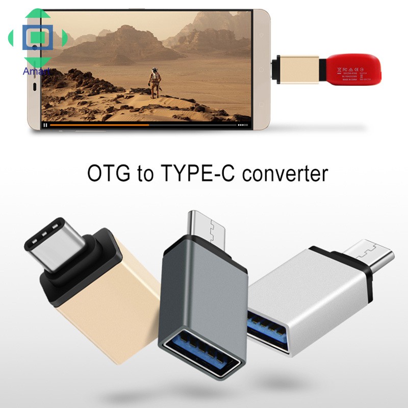 Đầu chuyển đổi Type-C sang USB 3.0 OTG cho Samsung Huawei P20